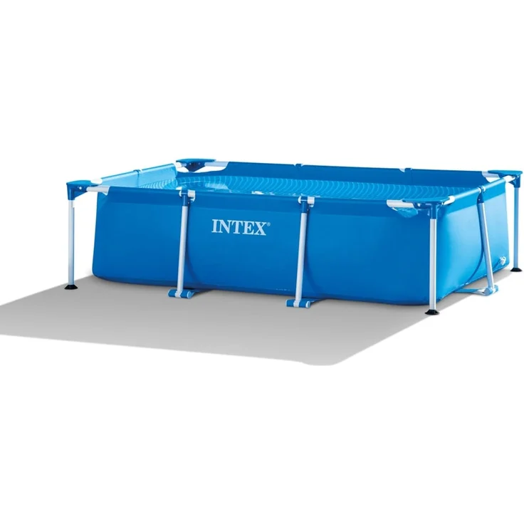 Intex 'Frame Swimming Pool Set Serie Family I', blau, 220 x 150 x 60 cm, rechteckig – Bild 2