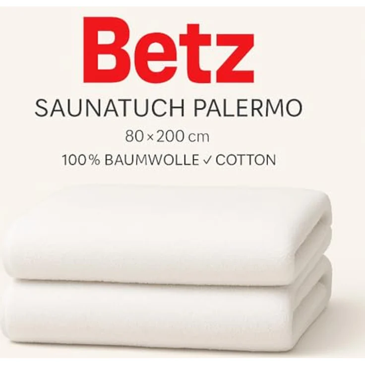 Betz Saunatuch Saunatücher groß XXL Größe 80 x 200 cm Badetuch Badetücher Palermo, (1 Stück, 1-St) – Bild 3
