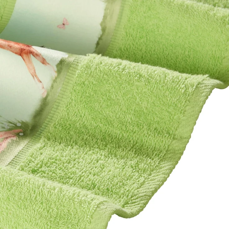 Erwin Müller Handtücher Frottier-Set 3-teilig "Pferd", (3-St), Walk-Frottier Uni – Bild 5