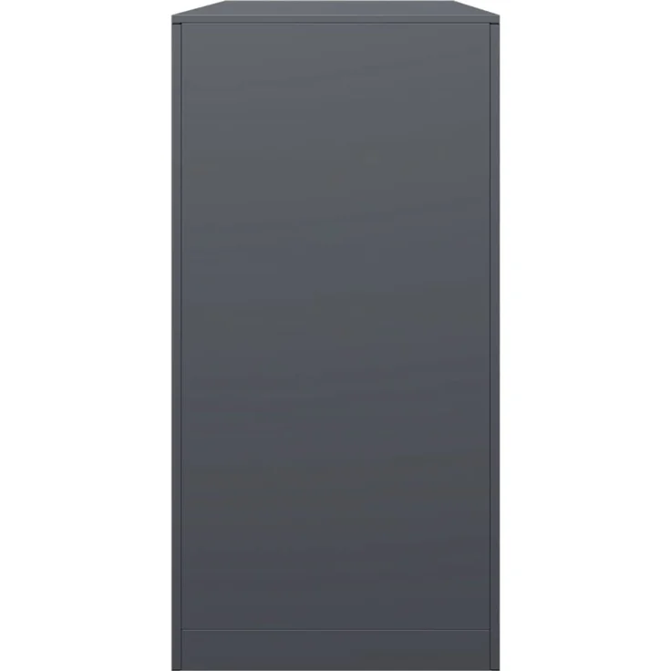 vidaXL Brennholzregal Anthrazit 100x40x80 cm Stahl 850977 – Bild 4