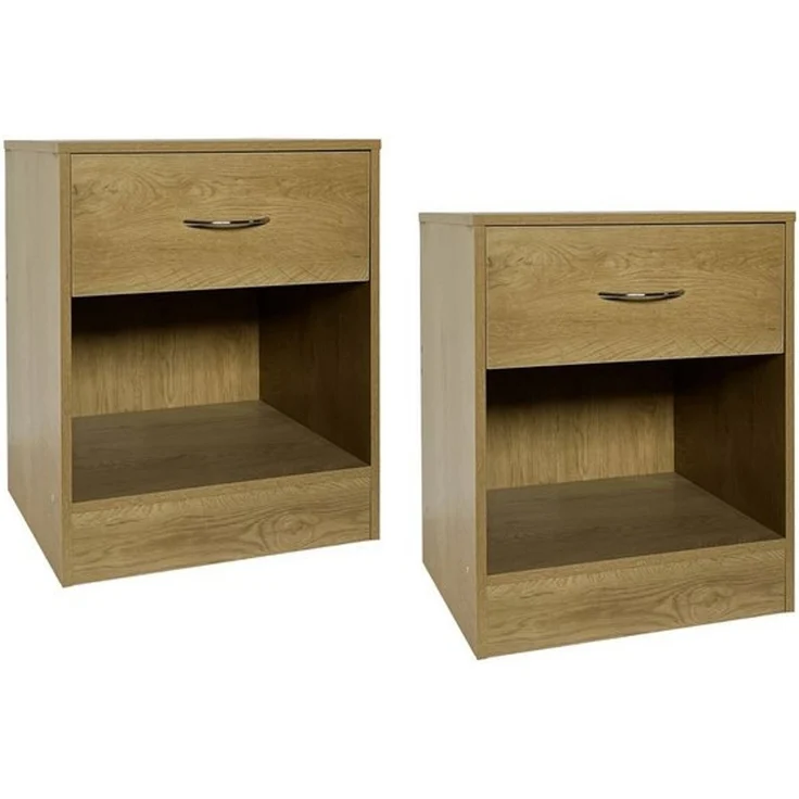 HTI-Living Nachtkommode Nachtschrank 2er-Set Thekla 4050 (Set, 2 Nachtkommoden), Nachttisch Nachtkommode – Bild 2