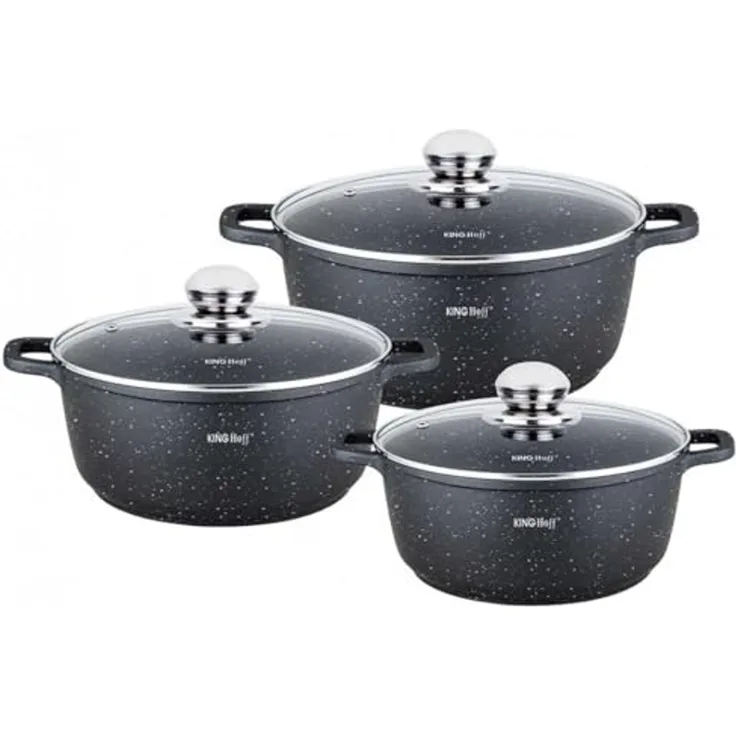 Kinghoff Kinghoff Marmortopf-Set 27963