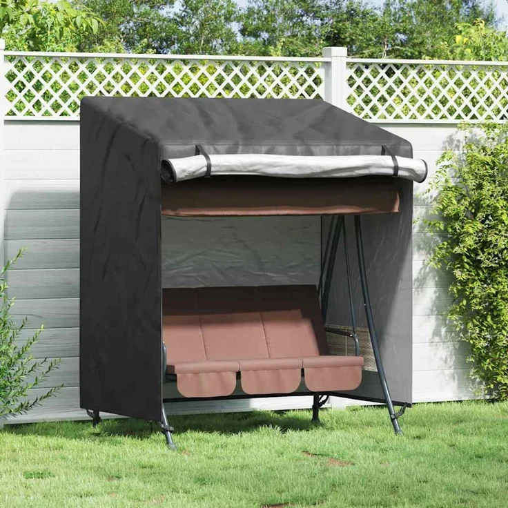 vidaXL Hollywoodschaukel-Abdeckung 135 x 100 x 165 cm 4105910 – Bild 1