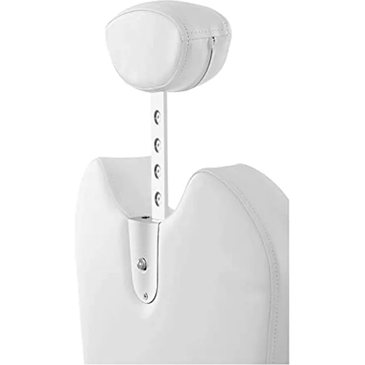 Physa Armlehnstuhl Friseurstuhl Kosmetikstuhl Friseursessel Bedienstuhl Livorno White, Weiß – Bild 7