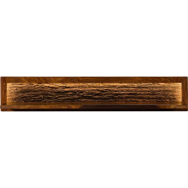 Wandregal Sheesham 145x30x27 walnuss gewachst TORONTO LUX #277 – Bild 7