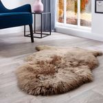 LUXOR living Fellteppich Schaffell Namika, fellförmig, Höhe: 50 mm, echtes Lammfell, weich & flauschig, große Farbauswahl, in 2 Größen