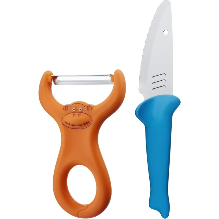 WMF Kinderkoch-Set mit Gemüseschäler und Messer, 2-teilig 3201002438