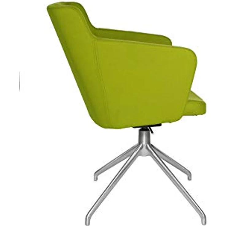 TOPSTAR | Besuchersessel SFH | 3D-Sitzgelenk und Aluminium-Fußkreuz | grün – Bild 6