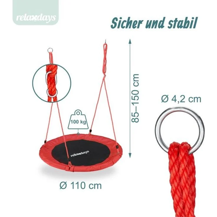 Nestschaukel 110 cm – Bild 4