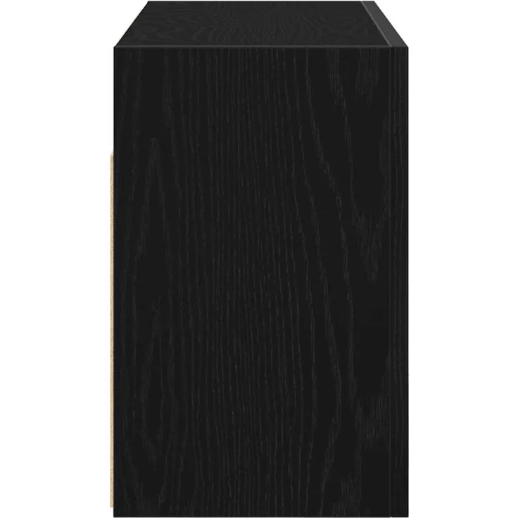 vidaXL Bad-Wandschrank Schwarz 60x25x40 cm Holzwerkstoff 860068 – Bild 6