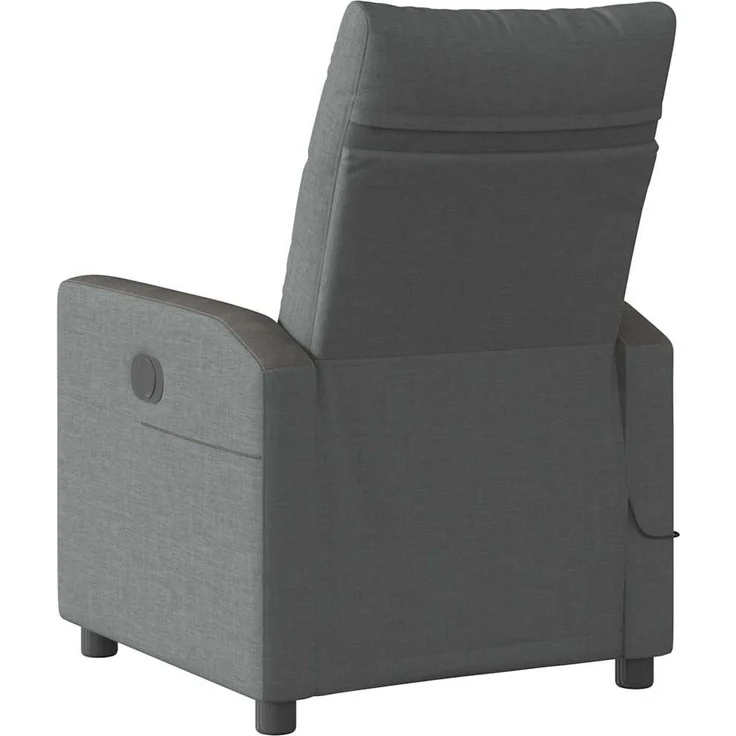 vidaXL Massage-Relaxsessel, Stoff, Dunkelgrau 4104833 – Bild 4
