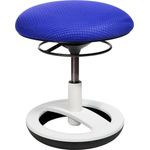 Topstar Kindersitzhocker Sitness Bobby Alu weiß lackiert blau