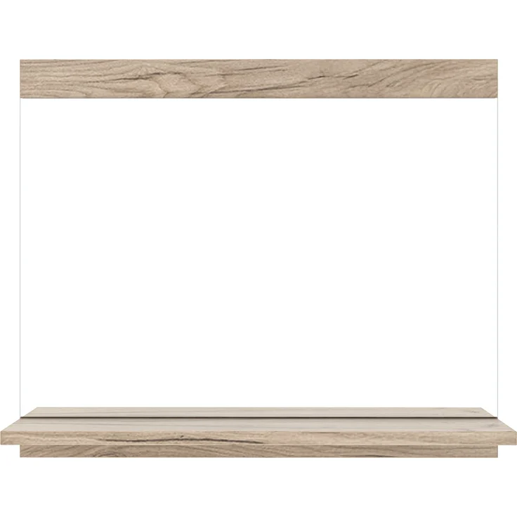 Badezimmerspiegel Krildihana 60x50x12 cm Eicheoptik [en. casa] – Bild 4