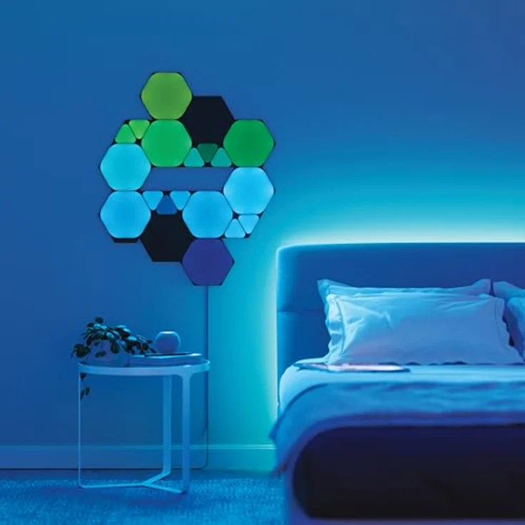 Nanoleaf Shapes Mini Triangles Ultra Black Expansion 10 PK EEK G – Bild 4