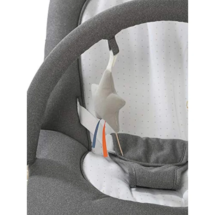 VERTBAUDET Babywippe mit Spielbogen BABYDREAM grau/weiß ONE SIZE – Bild 4