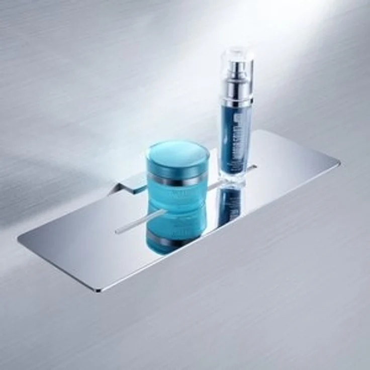 Bernstein Duschablage DA603, Badregal / Wandregal / Duschregal / Ablage für die Dusche / Duschabstellfläche, verchromt (Chrom) / hochwertig / modernes Design / einfache Montage – Bild 4