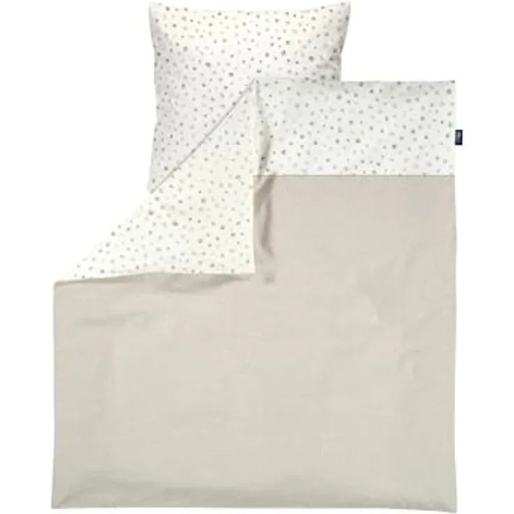 Alvi Baby-Bettwäsche für Stubenwagen und Wiegen Aqua Dot 35x40 cm / 80x80 cm