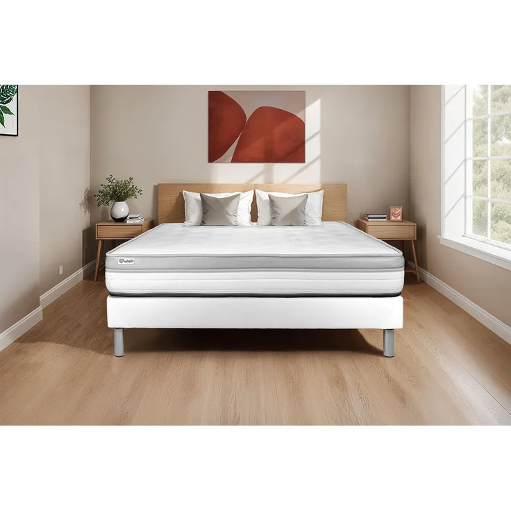 VITAL RELAX matratze 130x200 cm, Rückstellschaum, Härtegrad 4, Höhe : 18 cm, 3 Komfortzonen
