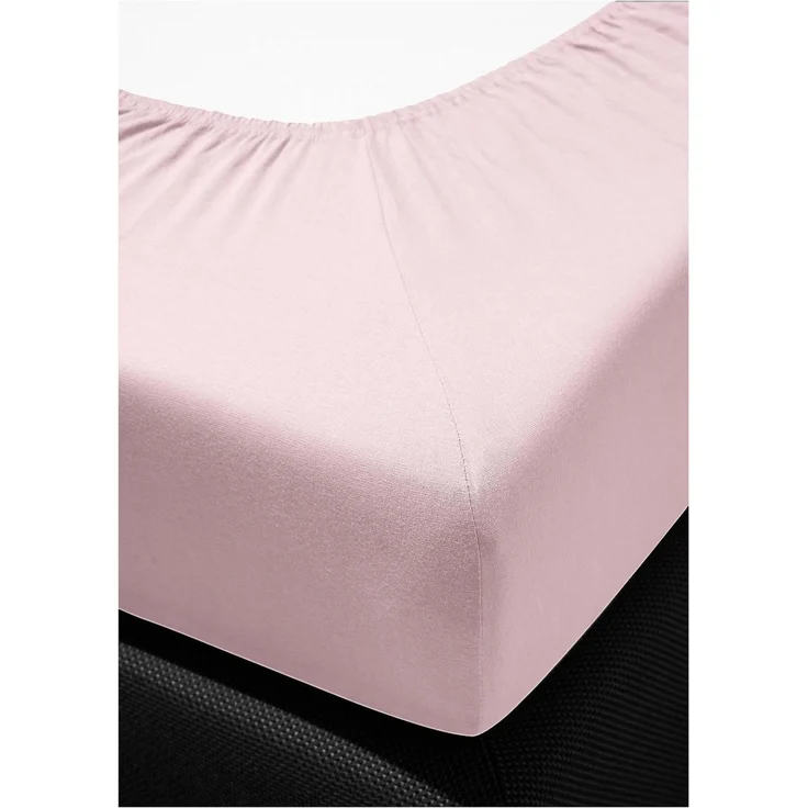 Irisette Mako-Jersey Betttuch Jupiter 0008 rose 150x200 cm 8-63 rose – Bild 4