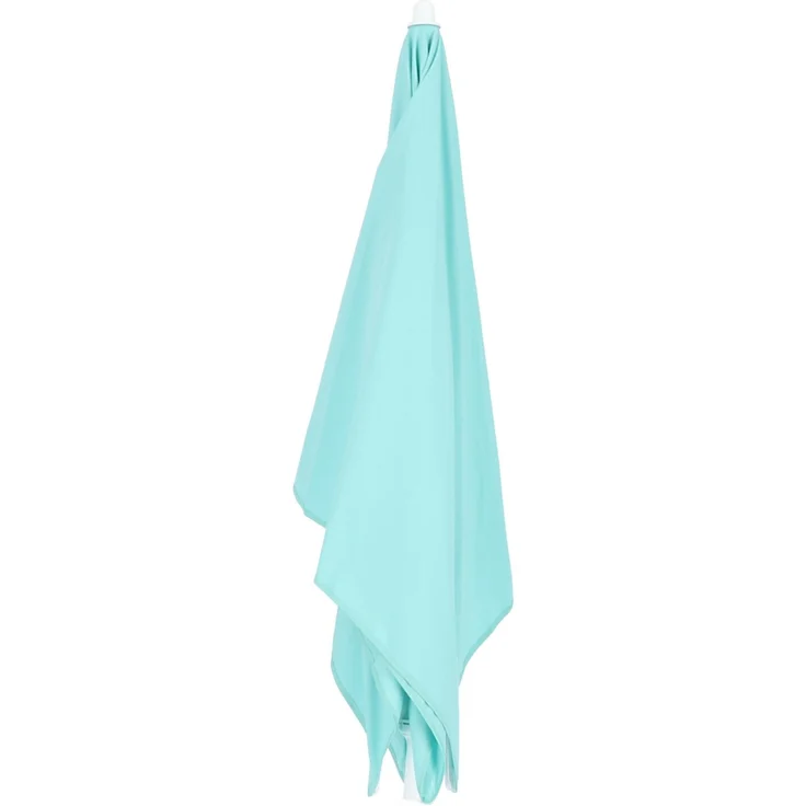 Jan Kurtz Sonnenschirm Murano, aus Metall und Polyacryl, modern mit Knickelement, für Outdoor, Aqua, 160x160 cm – Bild 1
