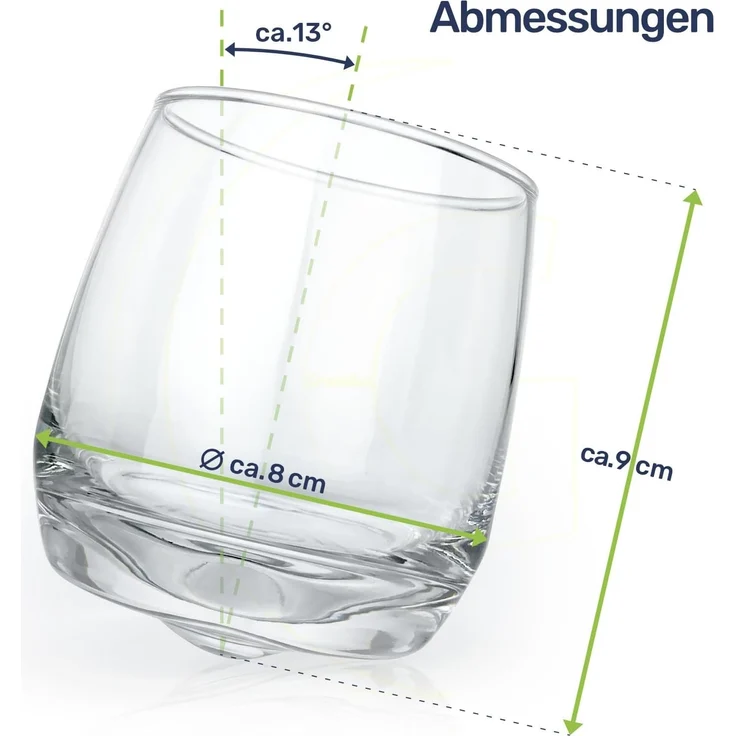 6 x Bar Rocking Whisky Glas 200 ml – Bild 7