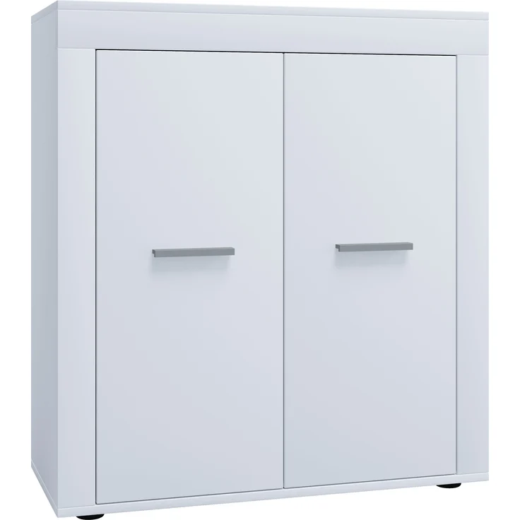 VCM Kommode & Sideboard Usilo 919848 Weiß H. 89 x B. 80 x T. 35 cm – Bild 2