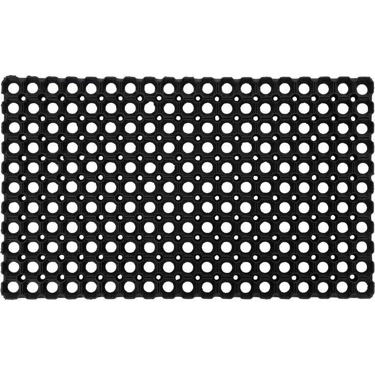 Kayoom Fußmatte Clean Way 125, rechteckig, Höhe: 18 mm, Türmatte, Gummi Matte, schmutzabweisend, Eingang – Bild 1