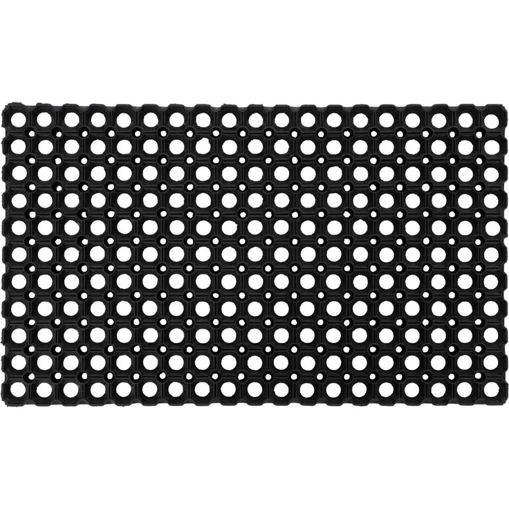 Kayoom Fußmatte Clean Way 125, rechteckig, Höhe: 18 mm, Türmatte, Gummi Matte, schmutzabweisend, Eingang