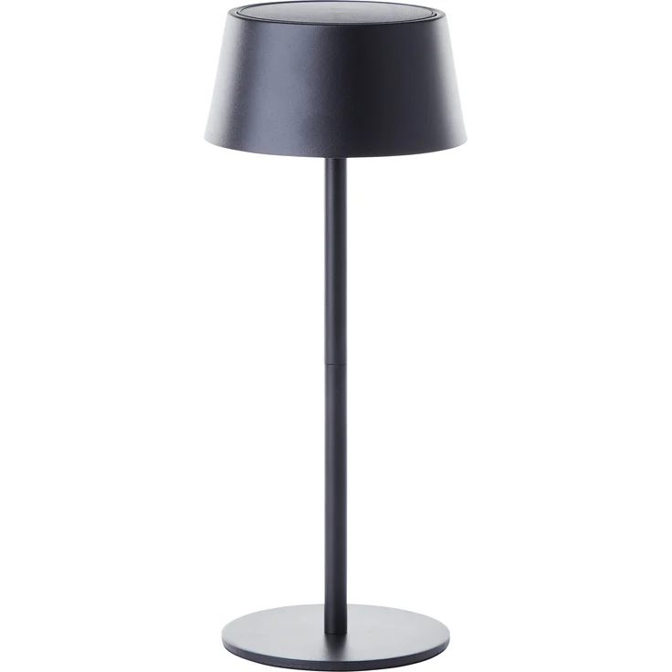 Brilliant LED Außen-Tischleuchte Picco LED Außentischlampe Leuchte mit Solar in schwarz matt per USB ladbar – Bild 6