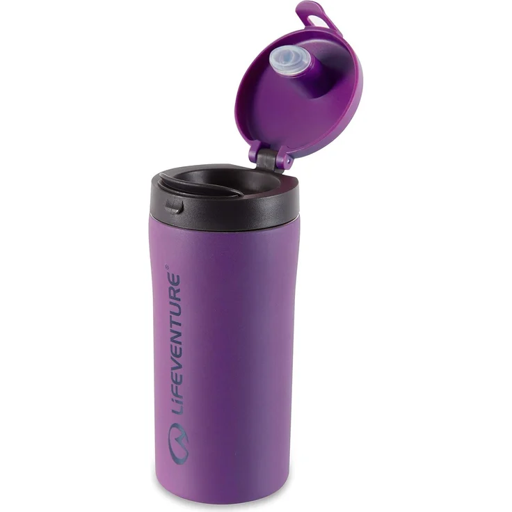 Lifeventure Flip-Top Thermobecher lila – Bild 5