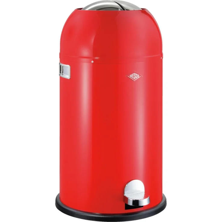 WESCO Tretabfalleimer 184631-73 KICKMASTER in SCHWARZ MATT mit 33 Liter Volumen / Abfallsammler / Mülleimer – Bild 8