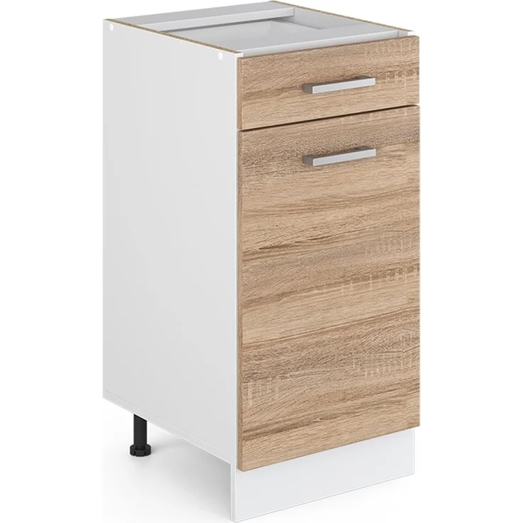 Küchenfront R-Line Sonoma 39.6 x 70.8 cm Möbelfront für den Schubunterschrank Vicco – Bild 5