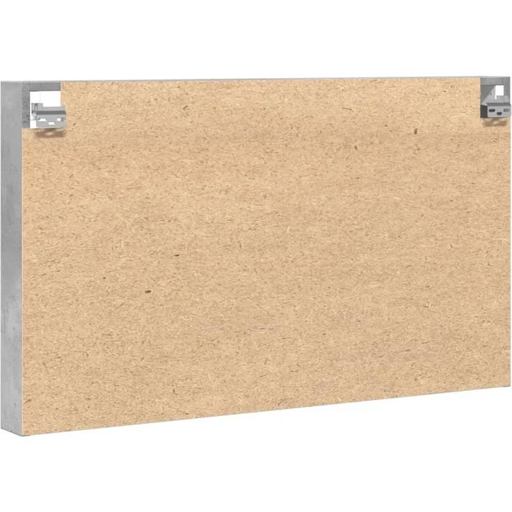 vidaXL Vitrinenschrank Betongrau 100x8,5x58 cm Holzwerkstoff 847943 – Bild 5