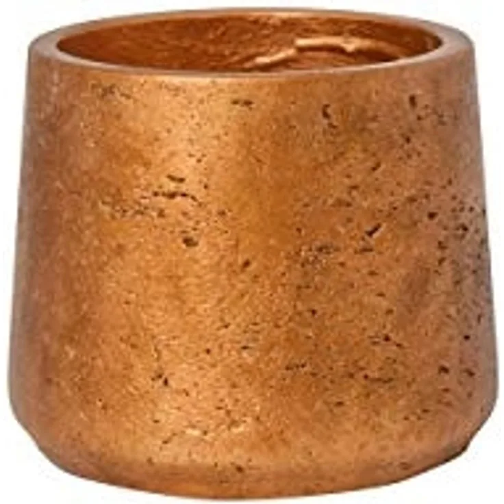 Pottery PotsMuster: Metallic-Kupfer, Durchmesser: 16,5 cm, Höhe: 14 cm