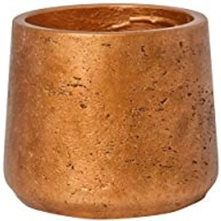 Pottery PotsMuster: Metallic-Kupfer, Durchmesser: 16,5 cm, Höhe: 14 cm – Bild 1