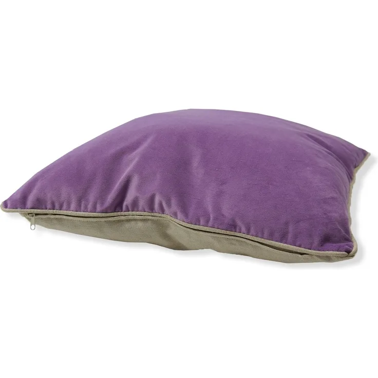 Zierkissen Palettenkissen 45x45 Lila Samt Kissen Outdoor Garten Deko Möbel
