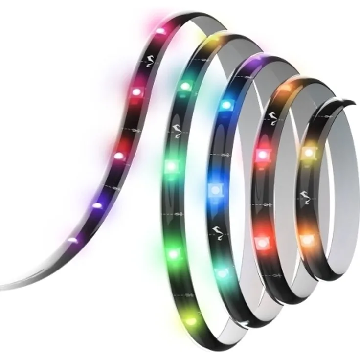 Yeelight Obsid RGBIC Universalstreifenleuchte Ambiente Universal Schwarz Multi LED