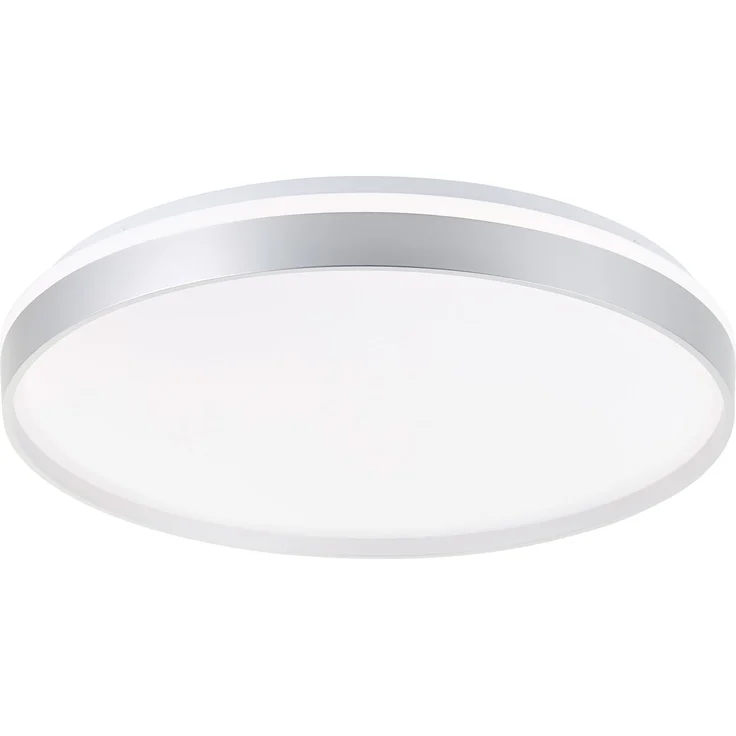 Brilliant LED Deckenleuchte Britt G80761/58 Flur, Küche, Wohnzimmer, Schlafzimmer, Arbeitszimmer Metall/Kunststoff Indoor Decke silber - LED fest integriert – Bild 2