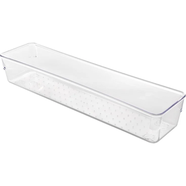 Metaltex 235459000 Schubladen-Organizer LARGE Slim 7,5 x 30,5 x 5,5 cm ohne Deckel / Organisationsbox – Bild 1
