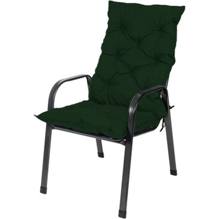 TexDeko Hochlehnerauflage TexDeko Garden - Gartenstuhl Auflage Sitzkissen schmutzabweisend, (1 St), Maße: 120x50x8cm, Wasser-, & Schmutzabweisend – Bild 3
