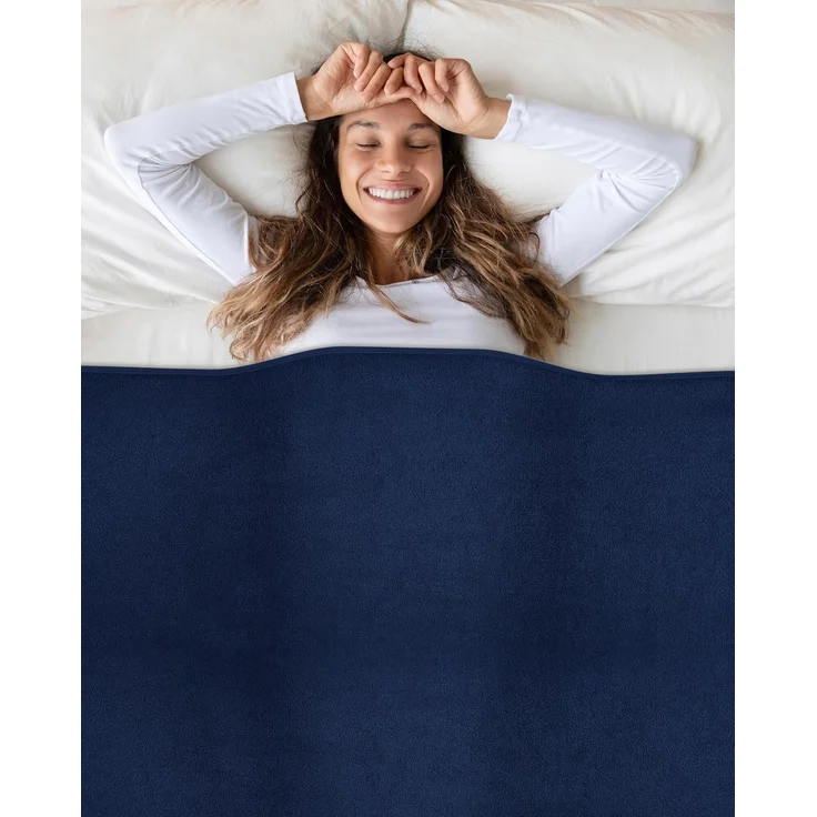 Wohndecke LAYNENBURG Frotteedecke Baumwolle 150x200 cm – Sommer & Sofa, Laynenburg, Baumwolldecke als Sommer, Bett-Überwurf, Couch-Überwurf, Sofa-Decke – Bild 3