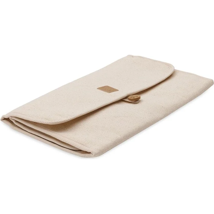 Jollein Twill Wickelunterlage - Natur Braun sand h – Bild 2