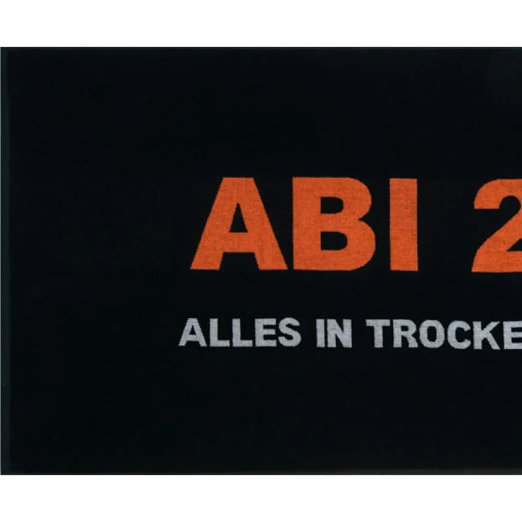 Egeria ABI 2024 Strandlaken Strandtuch Schwarz 75x180 cm 75 x 180 cm – Bild 3