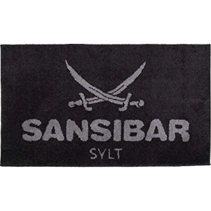 Badematte SANSIBAR BL 60x100 cm grau Badteppich Badvorleger Duschvorleger Duschmatte Badeteppich – Bild 2