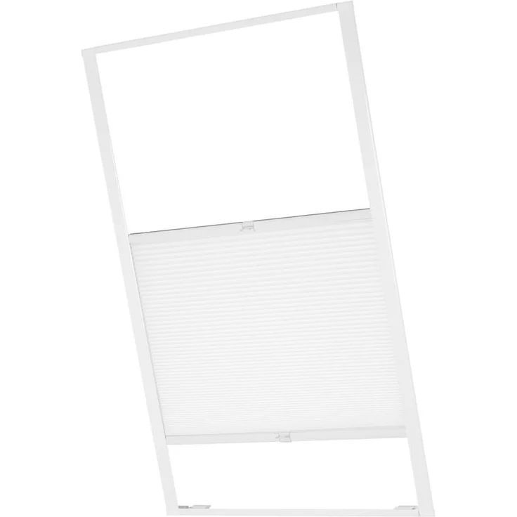 ventanara Dachfensterplissee Dachfenster passend für Velux Fenster Weiß FK06 – Bild 1