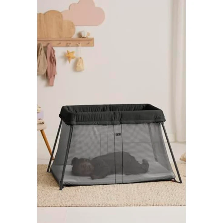 BABYBJÖRN Reisebett Light, Schwarz – Bild 7