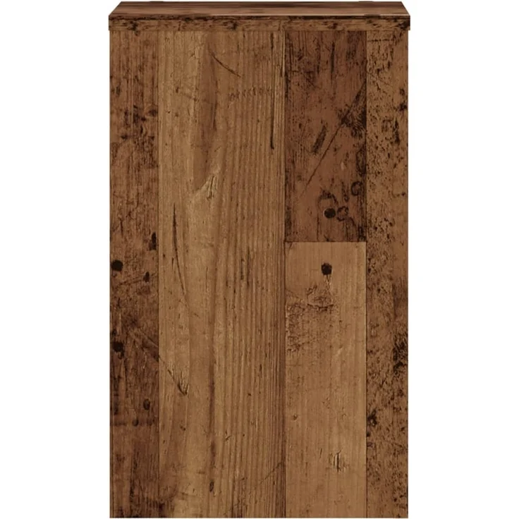 vidaXL Pflanzenständer 2 Stk. Altholz-Optik 30x30x50 cm Holzwerkstoff 852922 – Bild 4