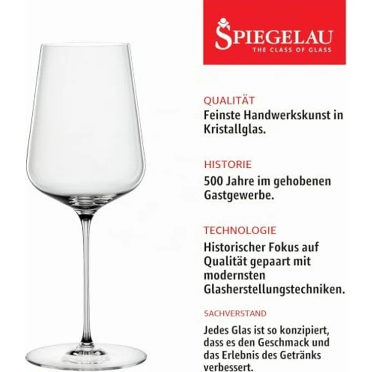 Spiegelau Definition Universalglas 550 ml 4er Set – Bild 4