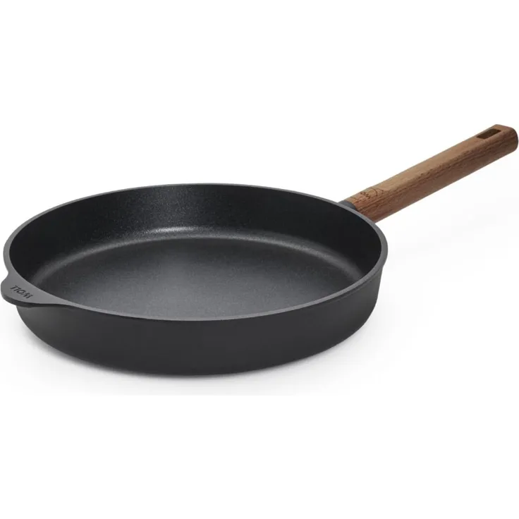 Woll Eco Logic Induktion Gusspfanne Ø 28 cm 5 cm hoch Holzstiel
