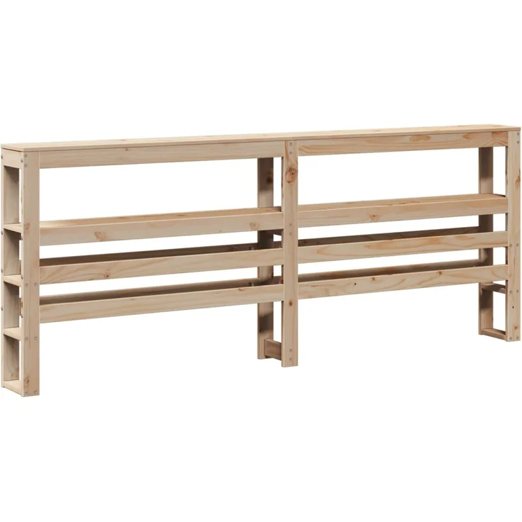 vidaXL Seniorenbett mit Kopfteil 200x200 cm Massivholz Kiefer 3305873 – Bild 8